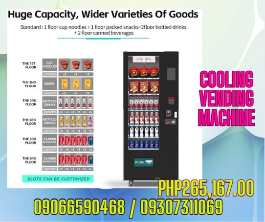 Vending machine Model : SM-ZL-N36-S8-V1-EU cooling vending machine ...