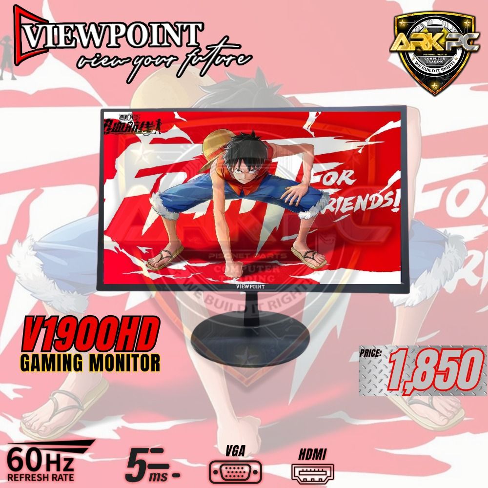 VIEWPOINT MONITOR (Category: Monitor Screens) located in Quezon City. Submitted by corrinejil63041 (Listing ID 1386814007, Image 1). Description: 🎉- VIEWPOINT MONITOR - 🎉 Crystal-clear visuals, budget-friendly price—quality you can trust. * 📍 Store Locations: ✅ ARK PC Litex - 14 Litex Road, Commonwealth, QC (beside LBC Litex & Andok’s) ✅ ARK PC Olongapo - 20th St. Corner Caron St., West Bajac Bajac, Olongapo City (Near Victory Liner & Ulo ng A
