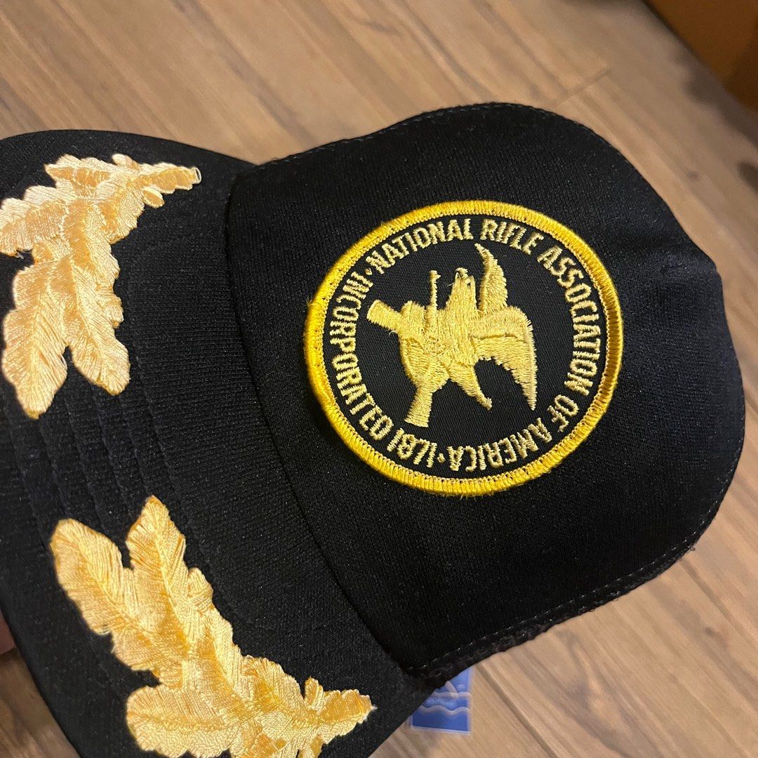 Topi Rifle Vintage 80s National Rifle Asociation of America NRA Mesh Trucker Cap ...