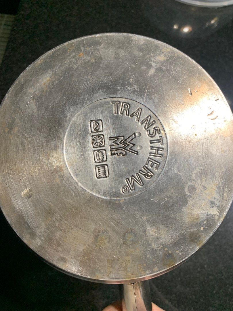Wmf saucepan (Category: Other Kitchenware & Tableware) located in Quezon City. Submitted by dimsum79 (Listing ID 1386838755, Image 2). Description: For sale: Wmf saucepan Size 17cm x 8cm Price: 690 .