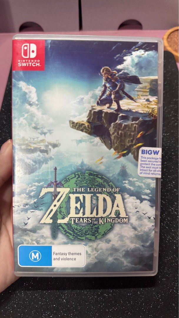 ZELDA Nintendo Switch (Category: Nintendo) located in Quezon City. Submitted by jamilahlala01 (Listing ID 1386829523, Image 2). Description: Tears of the Kindom - 1700 Breath of the Wild - 1700 Skyward Sword - 1200 Hyrule Warriors - 1500 For delivery only, to be booked and paid by buyer. .