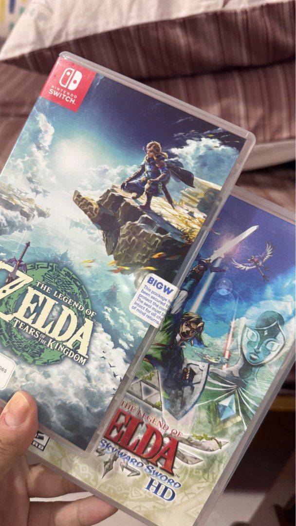ZELDA Nintendo Switch (Category: Nintendo) located in Quezon City. Submitted by jamilahlala01 (Listing ID 1386829523, Image 1). Description: Tears of the Kindom - 1700 Breath of the Wild - 1700 Skyward Sword - 1200 Hyrule Warriors - 1500 For delivery only, to be booked and paid by buyer. .
