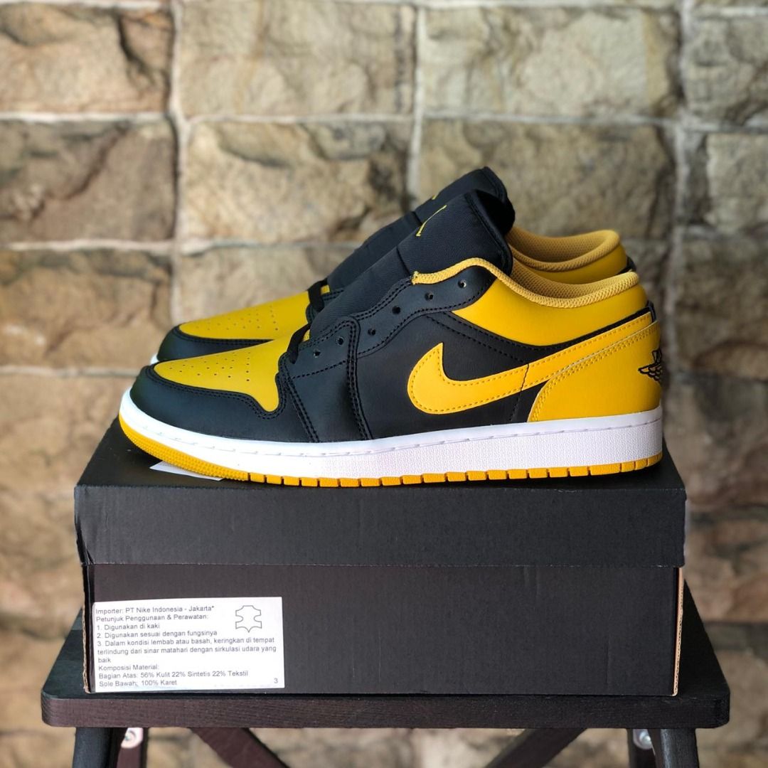 Air Jordan Low Yellow Ochre [BARU] [553558 072]