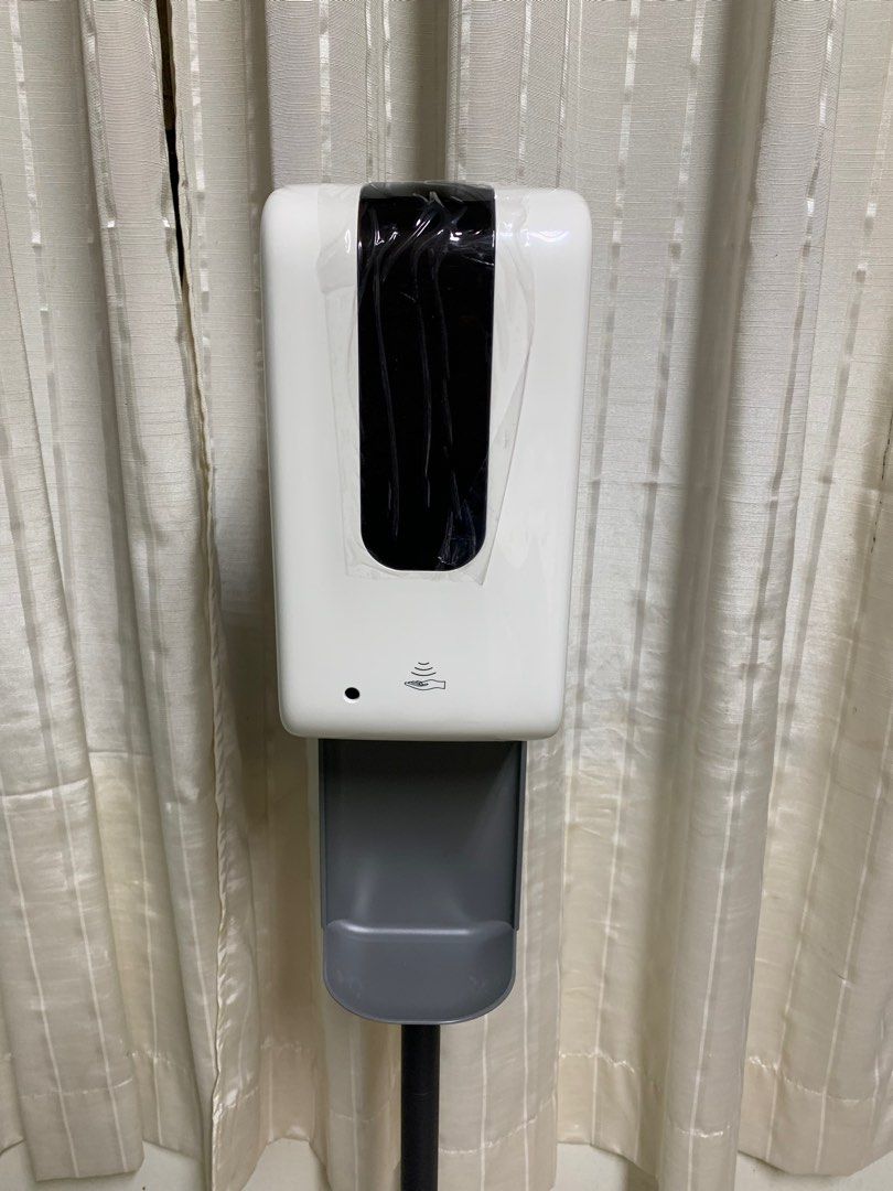 Automatic Alcohol/Soap Dispenser Brand New P990 (Category: Medical Supplies & Tools) located in Paranaque City. Submitted by seb_trading (Listing ID 1386993500, Image 2). Description: P990 CLEARANCE SALE 50% off from P1990 while supply last brand new for alcohol, soap or hand sanitizer with stand or wall mounted last price na po Paranaque area 20 units available.