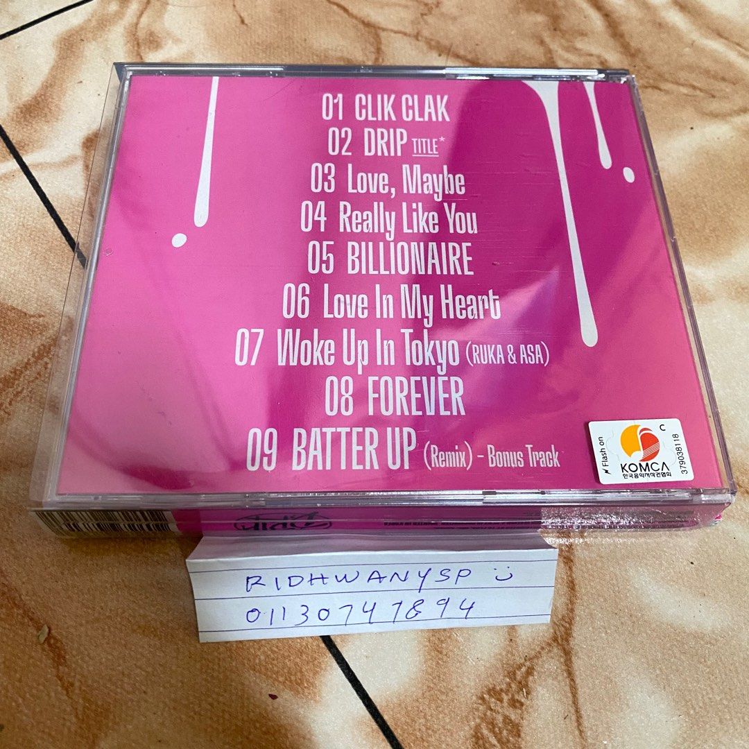 BABYMONSTER 1ST FULL ALBUM DRIP (UNSEALED), Hobbies & Toys, Music ...