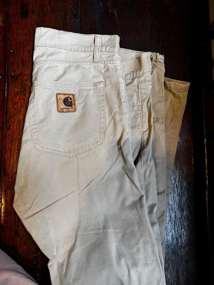 Carhartt WIP Pants (Category: Chinos) located in Makati City. Submitted by bbongg (Listing ID 1387158958, Image 2). Description: Carhartt Work in progress Rebel Pant 32x32 Does not fit anymore +Free Zara pants dark blue (Size 30, vgood condition/used less than 3x).