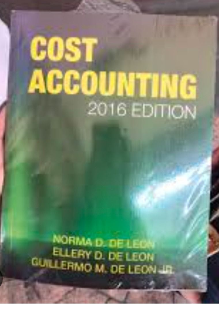 Cost accounting(de leon) (Category: Textbooks) located in Taguig. Submitted by hannah12276 (Listing ID 1386998890, Image 1). Description: .
