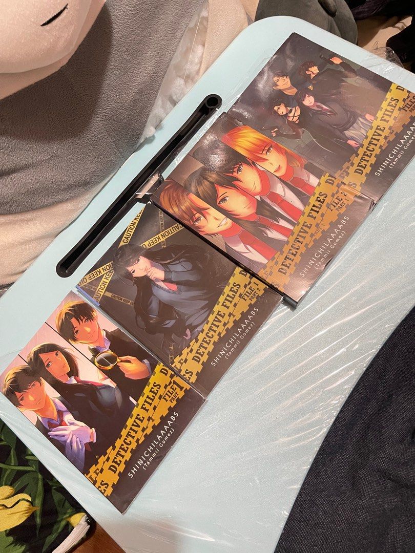 Detective Files Set Wattpad (Category: Storybooks) located in Valenzuela. Submitted by jessickatan (Listing ID 1387074608, Image 1). Description: all plastic covered! almost no signs of usage File 2 Part 1 is signed nd with bookmark! → PAYO (pay as you order) → MOP: Gcash → MOD: ggx, j&t or lalamove if within mm dm po for inquiries thank you!.
