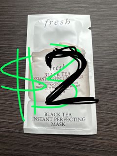 新鮮紅茶即效完美面膜 60片裝64210055163138110