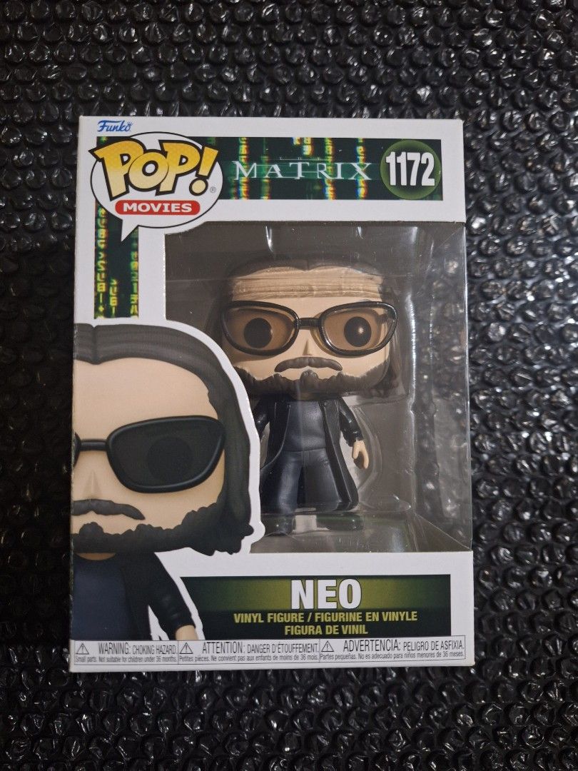 Funko Pop Matrix Neo (Category: Designer & Blind Box Toys) located in Apalit. Submitted by declutteringcollectibles (Listing ID 1387061383, Image 1). Description: Never out of the box.