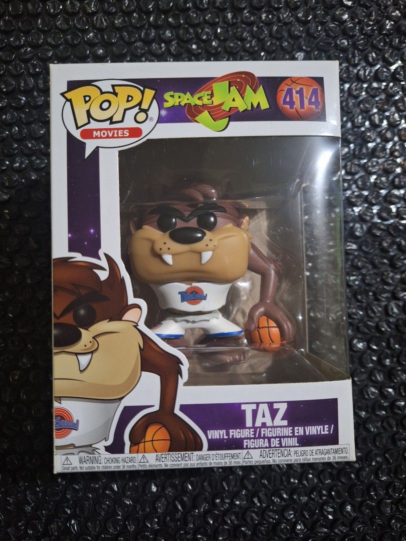 Funko Pop Taz Space Jam (Category: Designer & Blind Box Toys) located in Apalit. Submitted by declutteringcollectibles (Listing ID 1387051033, Image 1). Description: Never out of the box.