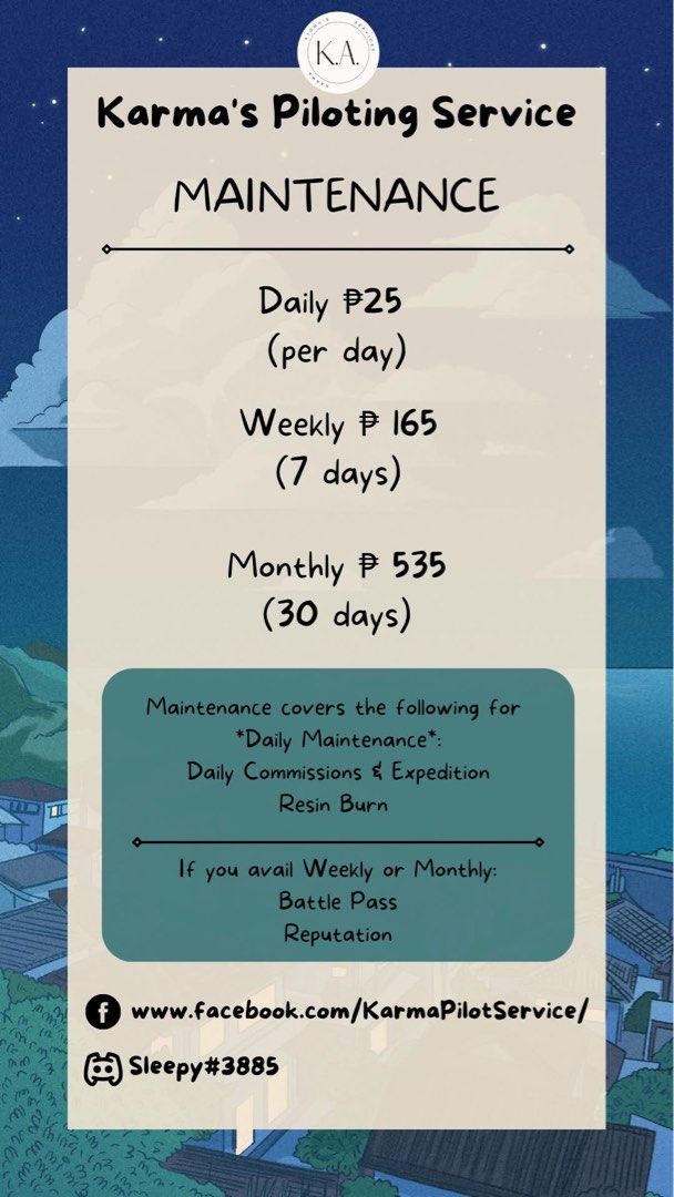 GENSHIN PILOTING SERVICES (Category: Others) located in Angeles City. Submitted by Karma_Atomu. (Listing ID 1387151890, Image 1). Description: MESSAGE NE FOR MORE SERVICES AND PROMOS! 🫶🏼🫶🏼🫶🏼.