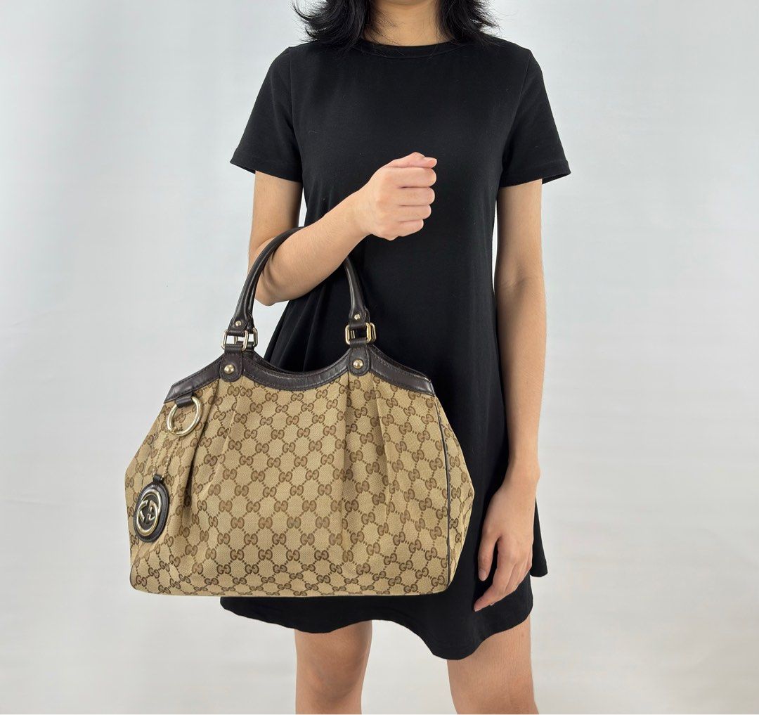 Guccin Sokey Tote Bag (Category: Luxury Bags & Wallets) located in Manila. Submitted by luxuryprelovedbagsby_by_agnes (Listing ID 1387024260, Image 2). Description: .