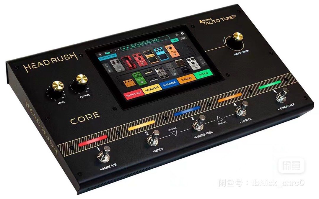 Headrush core （分類：樂器）位於 Hong Kong。 由 ross3751 提交（商品編號 1387109488，圖片 2）。簡介： Headrush core 有Auto Tune 同 Yorks IR 方便主唱同結他手出show 使用 新淨 冇撕膜 連原裝包裝盒 減價快出。