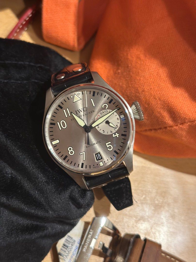 IWC Schaffhausen Big Pilot Watch father and son special edition