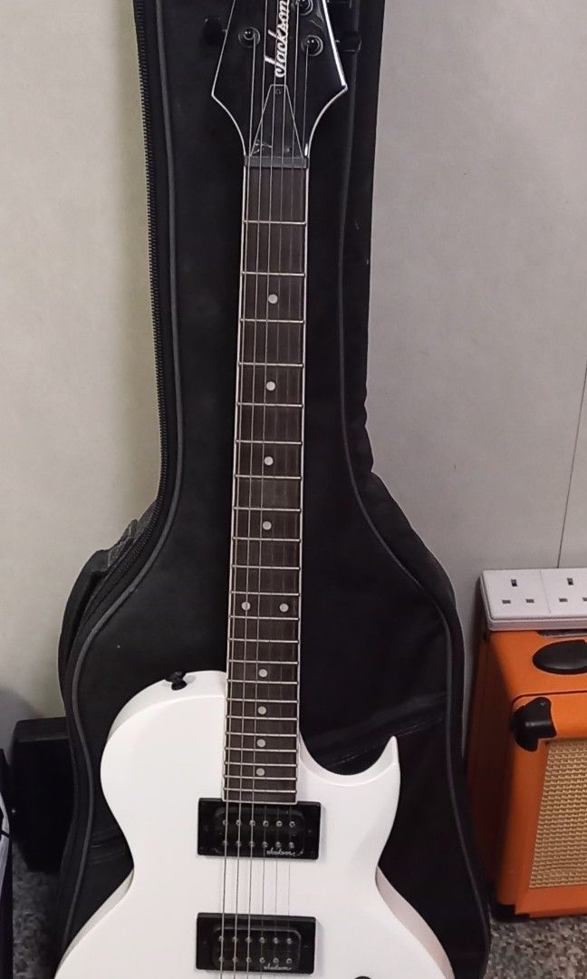 Jackson JS Series Monarkh SC JS22 Electric Guitar, Amaranth FB, Snow White (Category: Musical Instruments) located in Manila. Submitted by kravenredd (Listing ID 1387087759, Image 1). Description: Jackson JS Series Monarkh SC JS22 Electric Guitar, Amaranth FB, Snow White For Sale: Jackson JS Series Monarkh SC JS22 Electric Guitar, Amaranth FB, Snow White for 18k includes: Gig Bag Right On! Strap 2 sets D'Addario NYXL 10/46 Strings Bacoor Area For