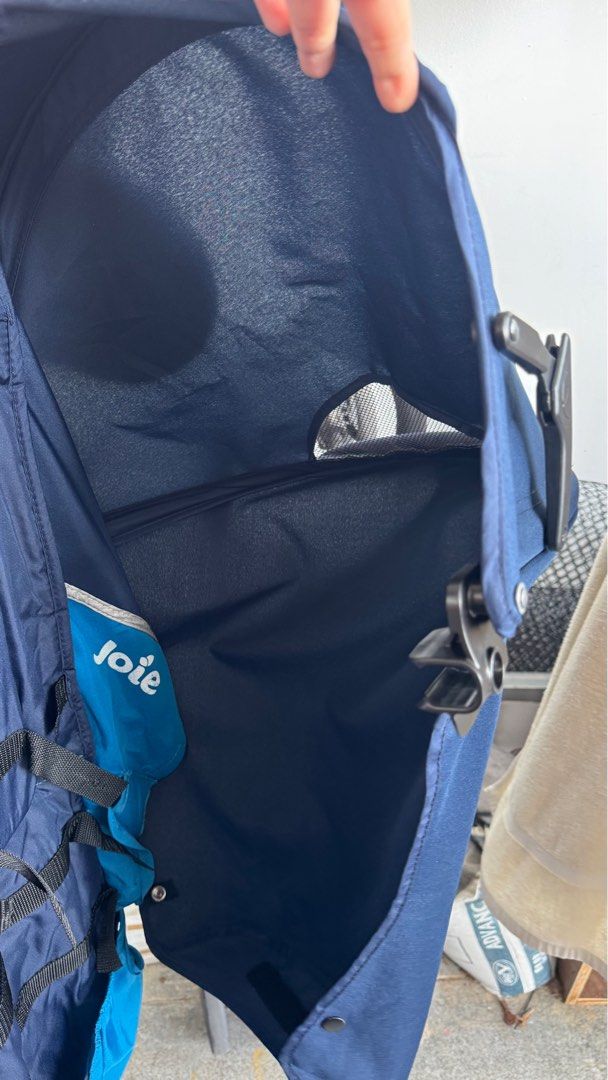 Joei Nitro LX Stroller (Category: Strollers) located in Rizal. Submitted by milotee (Listing ID 1387033928, Image 3). Description: Product Type: Umbrella stroller Age Suitability: Birth to 15kg (approximately 33 lbs). Open Dimensions: Length 83.5cm x Width 48.5cm x Height 108cm. Folded Dimensions: Length 35cm x Width 30cm x Height 109.5cm. Seat: Multi-position, flat reclining seat. Harness: 5-point harness with padded shoulder covers. Canopy: Rem