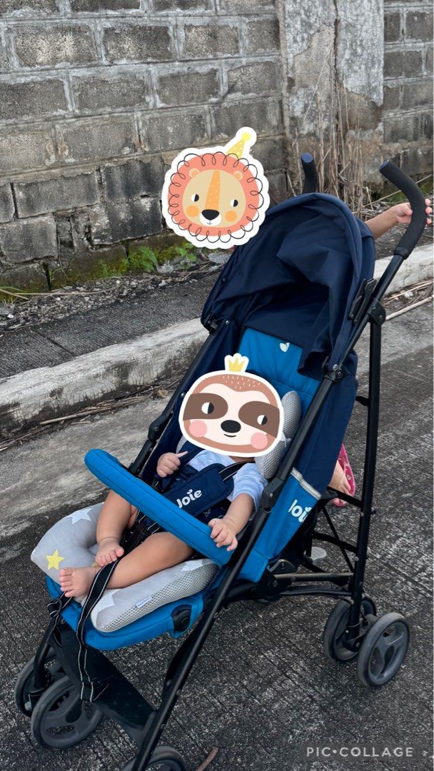 Joei Nitro LX Stroller (Category: Strollers) located in Rizal. Submitted by milotee (Listing ID 1387033928, Image 1). Description: Product Type: Umbrella stroller Age Suitability: Birth to 15kg (approximately 33 lbs). Open Dimensions: Length 83.5cm x Width 48.5cm x Height 108cm. Folded Dimensions: Length 35cm x Width 30cm x Height 109.5cm. Seat: Multi-position, flat reclining seat. Harness: 5-point harness with padded shoulder covers. Canopy: Rem