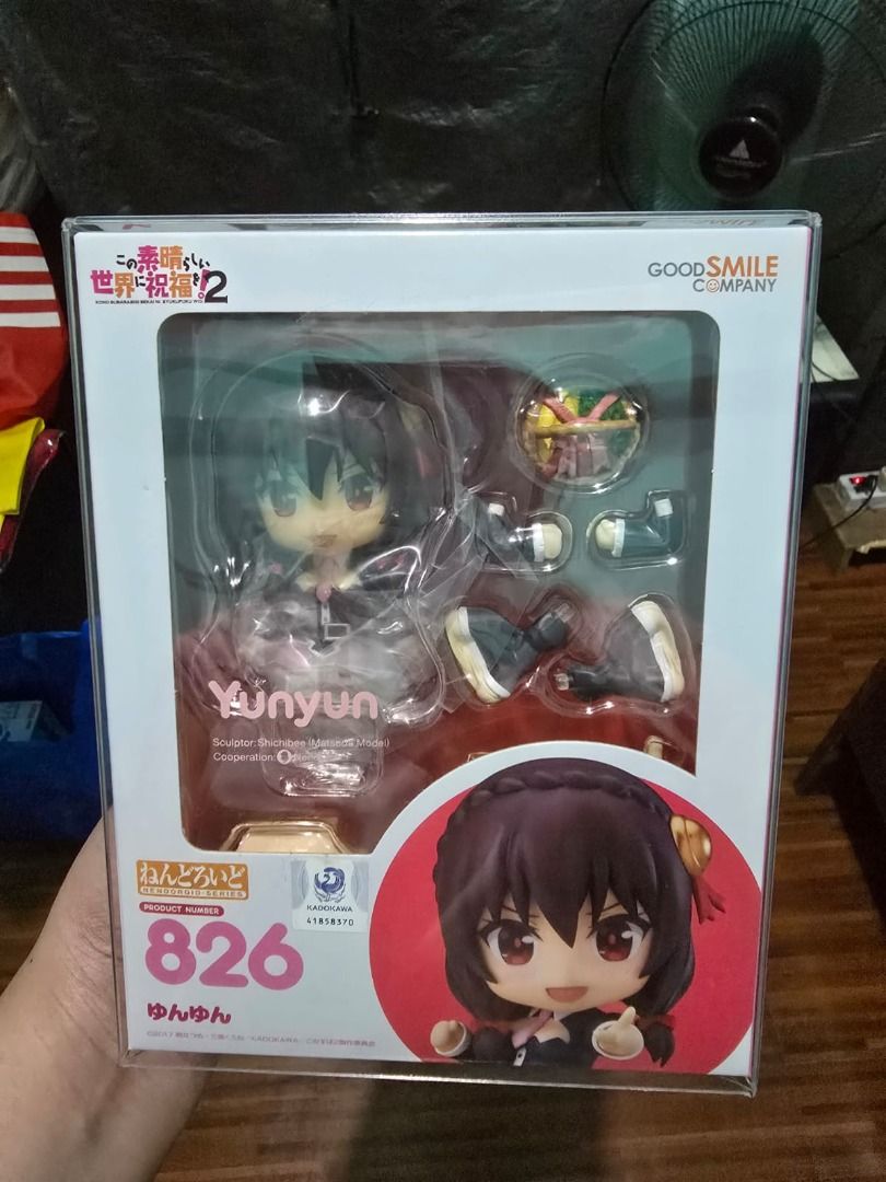 Konosuba Nendoroid - MISB (Category: Figurines & Statues) located in Caloocan City. Submitted by homespunmerch (Listing ID 1387131190, Image 2). Description: Price is per Nendoroid. Available: Yunyun - 2200 Megumin - 3500 Darkness - 2200 Aqua Winter Version - 3500 Aqua - 2500 MISB. Only used as a display. With protector case. RFS: decluttering.