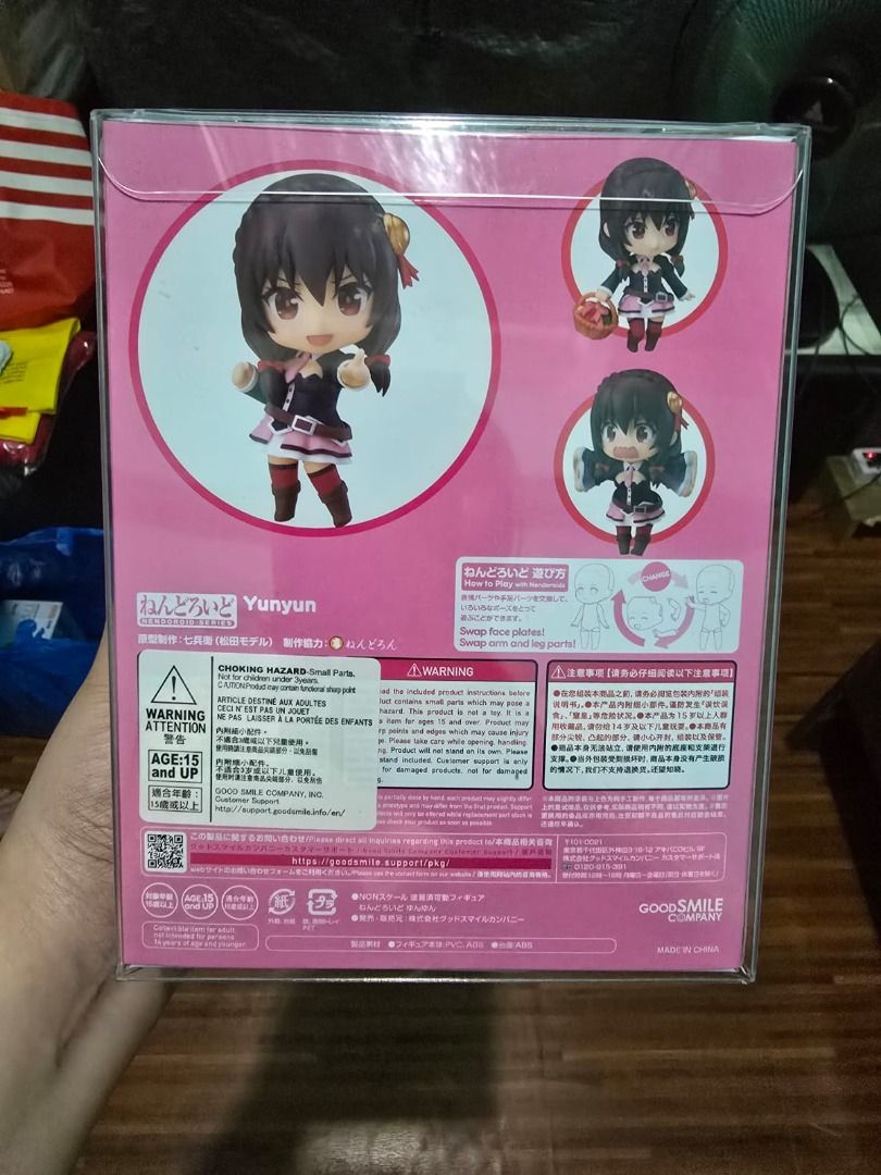 Konosuba Nendoroid - MISB (Category: Figurines & Statues) located in Caloocan City. Submitted by homespunmerch (Listing ID 1387131190, Image 3). Description: Price is per Nendoroid. Available: Yunyun - 2200 Megumin - 3500 Darkness - 2200 Aqua Winter Version - 3500 Aqua - 2500 MISB. Only used as a display. With protector case. RFS: decluttering.