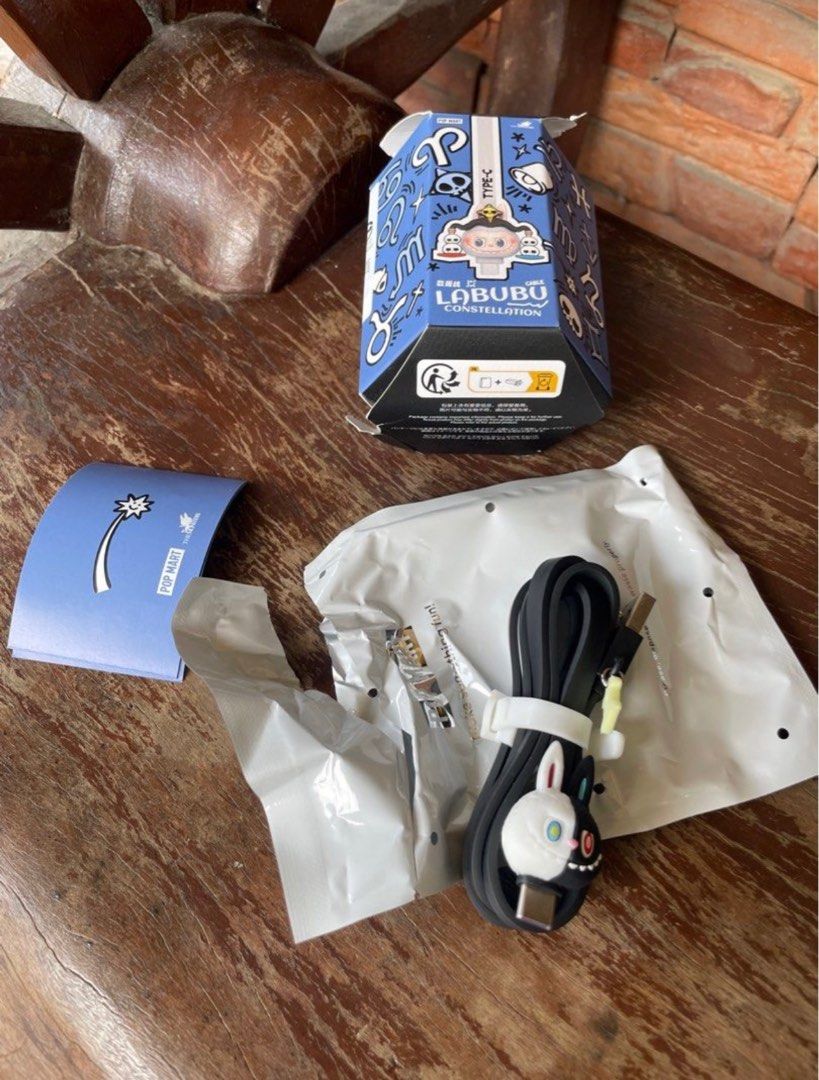 LABUBU THE MONSTERS Constellation Series-Cable Blind Box (TYPE-C) (Category: Designer & Blind Box Toys) located in Binan City. Submitted by ricciccir (Listing ID 1387091767, Image 3). Description: 🧸 LABUBU THE MONSTERS Constellation Series-Cable Blind Box (TYPE-C) • brand new from Taiwan (September 6, 2024) • bought for 500.00 • opened but never been used • with box and foil • RFS: not my prio, can’t use • MOP: GCash • MOD: Lalamove or J&T • mes