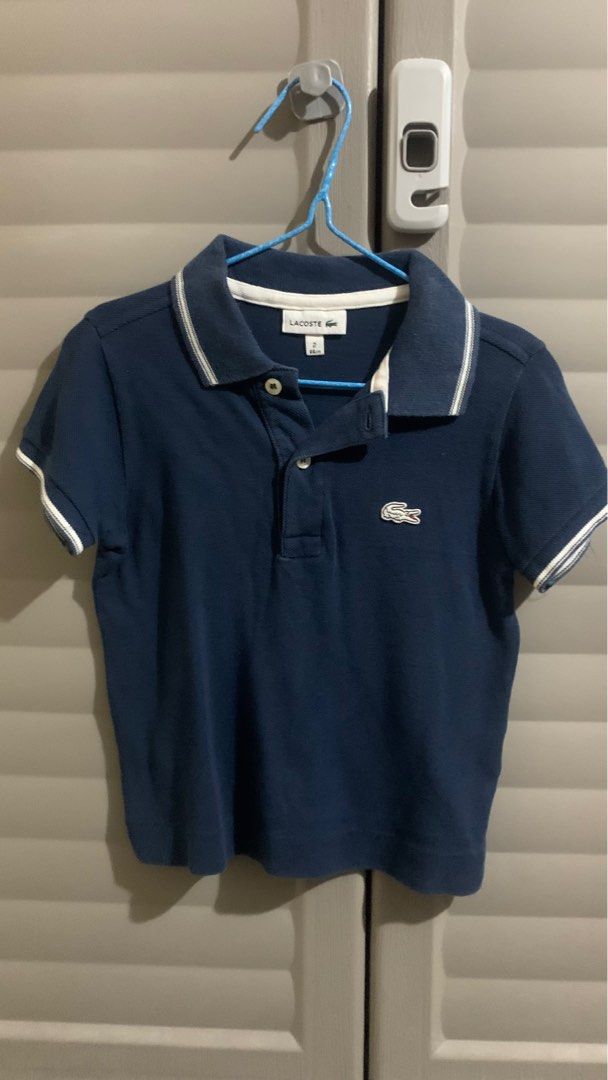 Lacoste polo kids blue with white (Category: Babies & Kids Fashion) located in Manila. Submitted by ms.g. (Listing ID 1387064366, Image 1). Description: .
