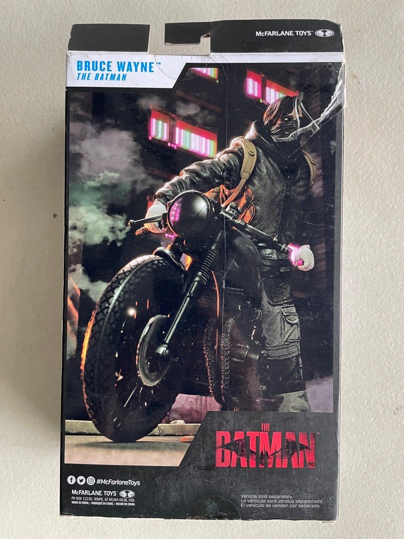 McFarlane DC Multiverse The Batman 2022 - Bruce Wayne (Category: Figurines & Statues) located in Las Pinas. Submitted by kt_and_rc_selections (Listing ID 1387079739, Image 2). Description: PTPA. Thanks. Selling DC Multiverse The Batman - Bruce Wayne Action Figure Note : Box may not be in good condition but the items inside is brand new. Brand : McFarlane Condition : BIB Location : Las Pinas / Greenhills WYSIWYG RFS : Doubles Payment : Gcash Shipm