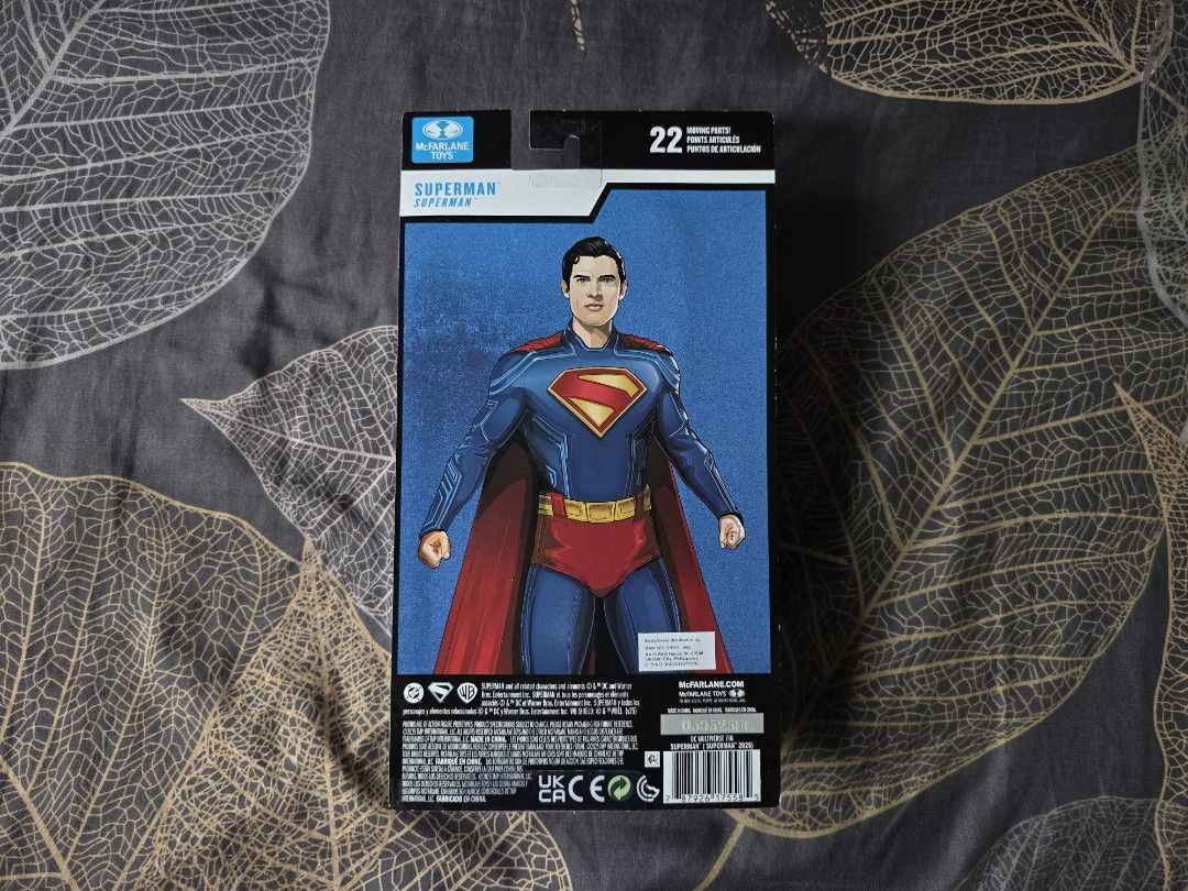 McFarlane Superman (Movie 2025) Blister Card Version (Category: Figurines & Statues) located in Caloocan City. Submitted by merrykicksandcollectibles (Listing ID 1386968877, Image 2). Description: ✅ 100% Authentic & Original ✅ Brand New 💰 Price: ₱1,399 (Fixed) 📦 Box condition shown in images ⚠️ No last-price inquiries – they will be ignored. No response = Not interested..