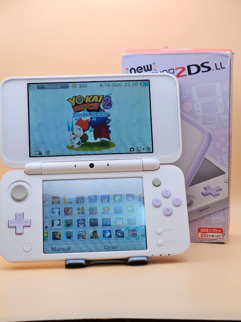 Nintendo new 2DS XL Modded 256GB Full Box Set, Video Gaming, Video Game ...
