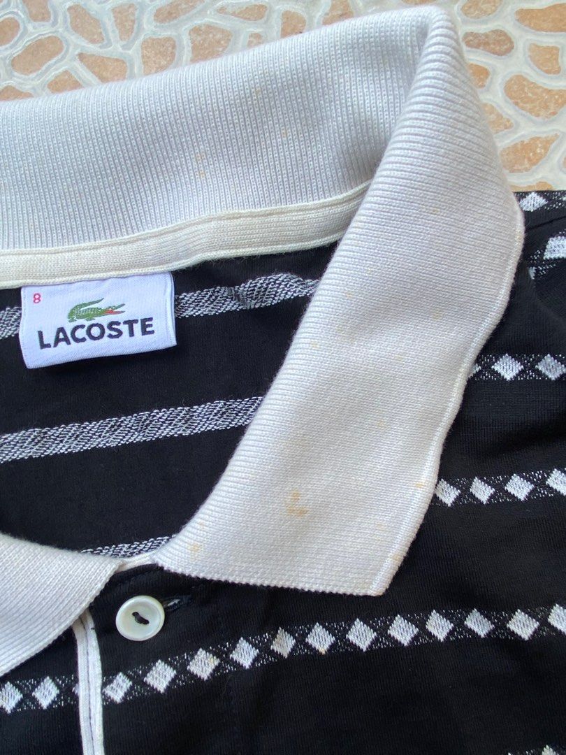 Original Lacoste Polo Shirt (Category: Tshirts & Polo Shirts ) located in Cebu City. Submitted by prinzeeee (Listing ID 1386971838, Image 3). Description: It has some stains, as you can see in the picture, but they are washable..
