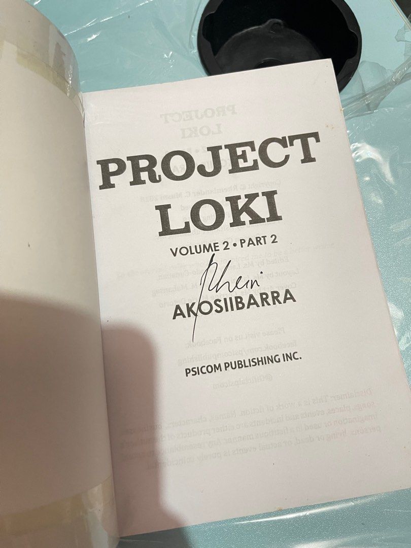 Project Loki Set Wattpad (Category: Storybooks) located in Valenzuela. Submitted by jessickatan (Listing ID 1387073698, Image 2). Description: set na po for ₱500! all plastic covered Volume 2 Part 2 is signed ^^ almost no signs of usage price is nego if availing other items, thank you! → PAYO (pay as you order) → MOP: Gcash → MOD: ggx, j&t or lalamove if within mm dm po for inquiries thank you!.