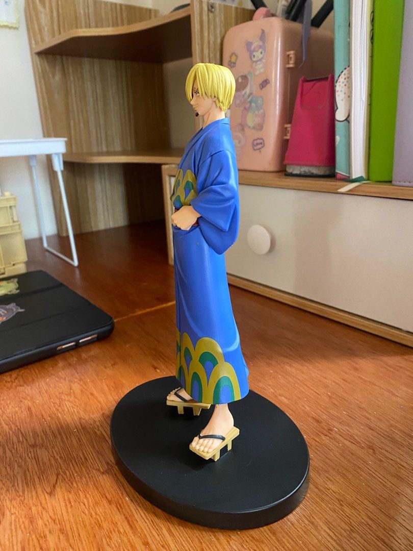 Sanji wano kuni figure (Category: Figurines & Statues) located in Meycauayan. Submitted by prelovedby_natto (Listing ID 1387073705, Image 3). Description: bought from cosmatsuri 2024 - use as display - with box mop maya gcash mod jnt.