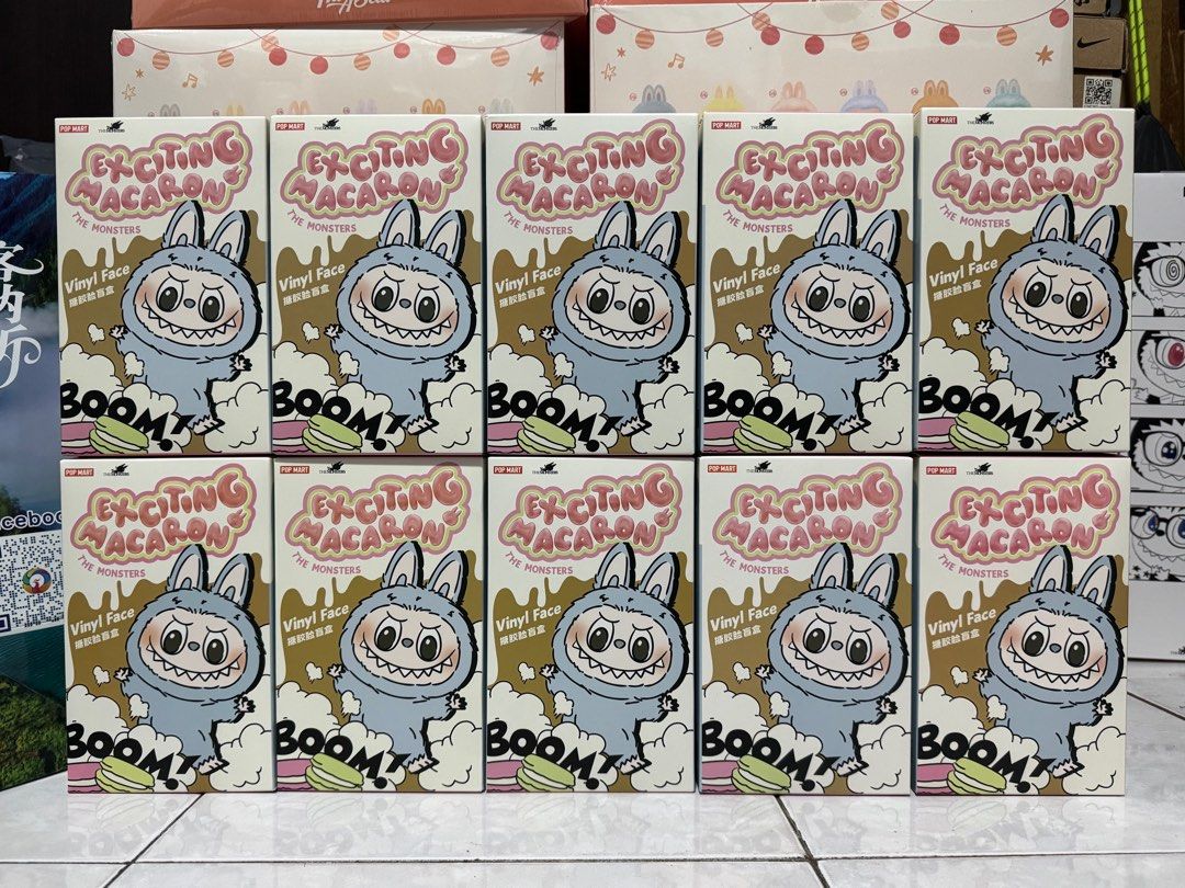 [Sealed ] Original Labubu V1 Exciting Macaron Blind Box, Hobbies & Toys ...