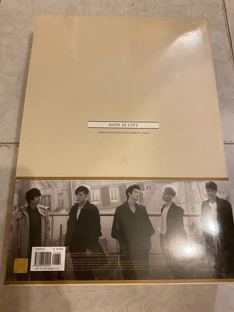 Super Junior 寫真集Boys in City Season 4 Paris, 興趣及遊戲