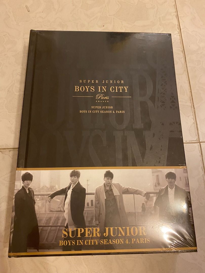 SUPER JUNIOR boys in the city 写真集 YESASIA: Super Junior Photo Album - Boys in City, Kuala