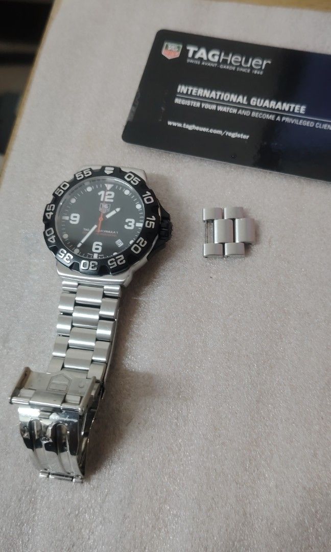 tagheuer formula 1 xtralink bao858 (Category: Luxury Watches) located in Quezon City. Submitted by gdycdayao (Listing ID 1387020398, Image 1). Description: 1500 fer link tagheuer formula 1 xtralink qc area.