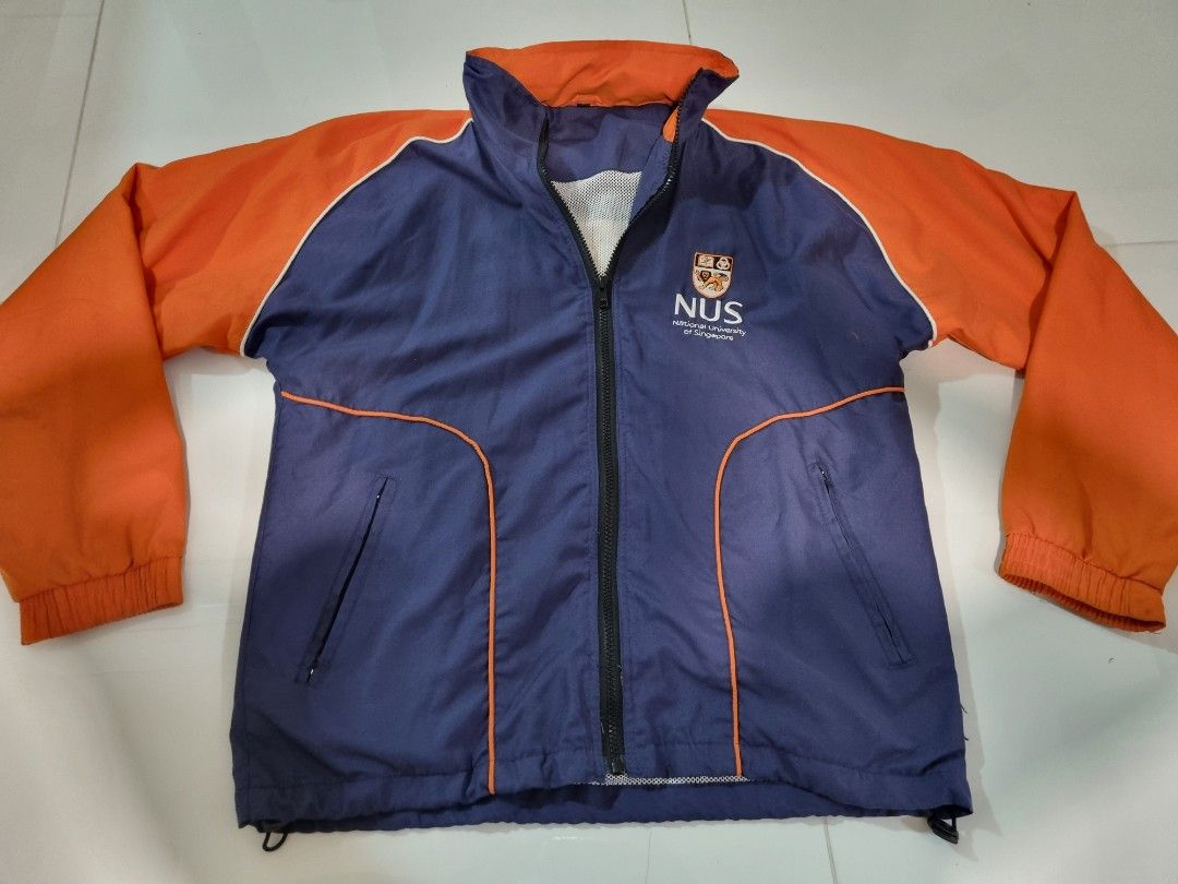 Team NUS Jacket (Category: Coats, Jackets and Outerwear) located in Singapore. Submitted by thriftshopparadise (Listing ID 1387134232, Image 1). Description: National University Singapore Vintage Size s Condition good Tag School uniform pe attire np sp rp tp nyp ntu smu sim nus university ri rgs RJC raffles institution junior college cca acs ACSI acjc acsj ITE SIT singapore institute HCJC HCI sass sajc ajc njc tpjc acs acjc.