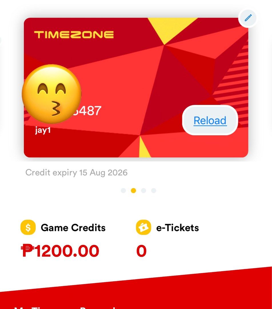 Timezone Card (Category: Game Gift Cards & Accounts) located in Mandaluyong City. Submitted by jamesy006 (Listing ID 1387123728, Image 3). Description: Take all cards Total bal: 3,100.