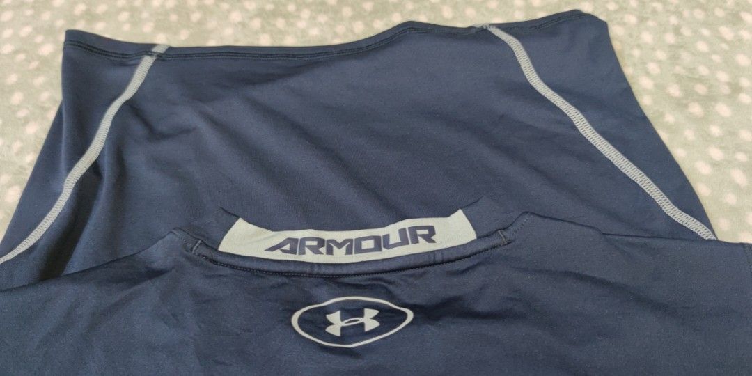 Ua compression (Category: Activewear) located in Davao. Submitted by thrifturchoice (Listing ID 1387128293, Image 3). Description: Ua men tanktop Compression Large on print tag 17 x 26 Excellent To Good as new MOP:Gcash/BankT🔥.