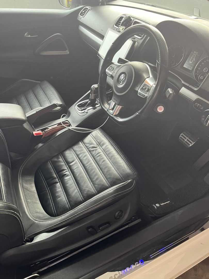 Volkswagen Scirocco 1.4 TSI DSG EQP (A) (Category: Used Cars) located in Singapore. Submitted by tansyahiid (Listing ID 1386948403, Image 3). Description: Original Audi 18” Rims , 245/40/18 Upgraded Intercooler & custom piping- 2023 NEW Original MU - 2024 Engine Overhaul- April 2024 NEW 4 Pot Caliper w/ new rotor - Mar 2025 NEW Clutch & Flywheel - Mar 2025 NEW Coilover Titan SP3 - Mar 2025 NEW Drive Shaft - Mar 2025 NEW Water Pump & Tensioner w/b