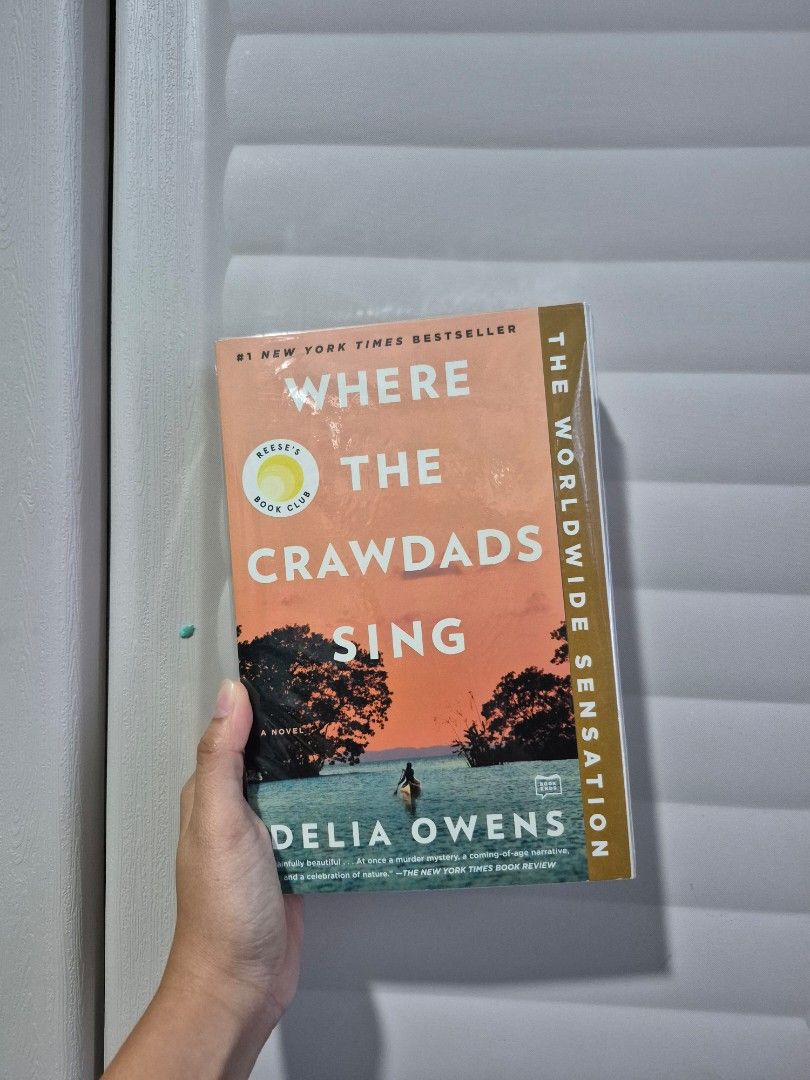 Where the Crawdads Sings (Category: Storybooks) located in Taguig. Submitted by perfect_restyle (Listing ID 1386972054, Image 1). Description: sealed not yet read bought at fully booked for 599 rfs: rush need of fundings.