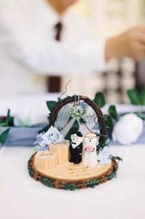 婚禮物資 結婚物資結婚戒指盒 免費手工刻字64213441454339110