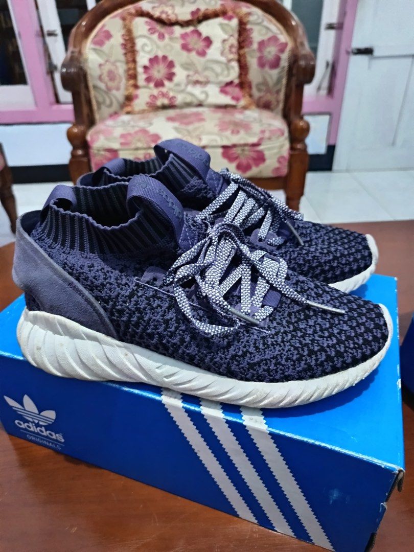 Athletic Shoes Adidas Tubular Doom Sock Blue Adidas Tubular Doom