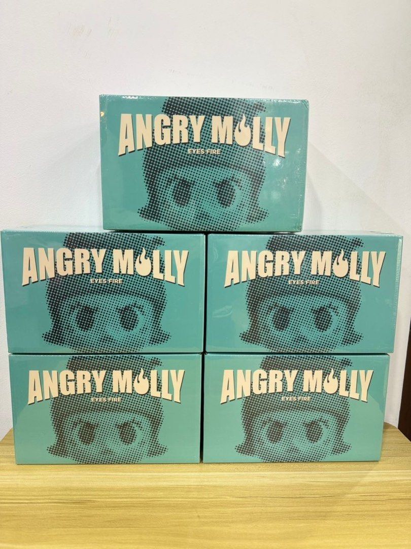 Angry Molly Eyes Fire BRAND NEW SEALED READY STOCK, Hobbies & Toys