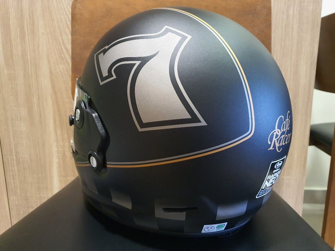 Arai helmet Rapide Neo Cafe brand new in box L size (Category: Seatbelts & Safety) located in Singapore. Submitted by happycg (Listing ID 1387168253, Image 3). Description: bought from Japan..