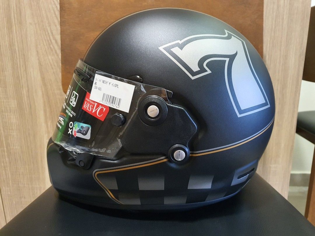 Arai helmet Rapide Neo Cafe brand new in box L size (Category: Seatbelts & Safety) located in Singapore. Submitted by happycg (Listing ID 1387168253, Image 2). Description: bought from Japan..