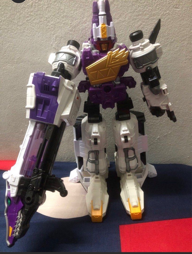 BANDAI POWER RANGERS Dino Charge Kyoryuger DX Plezu-oh Plezuoh Megazord