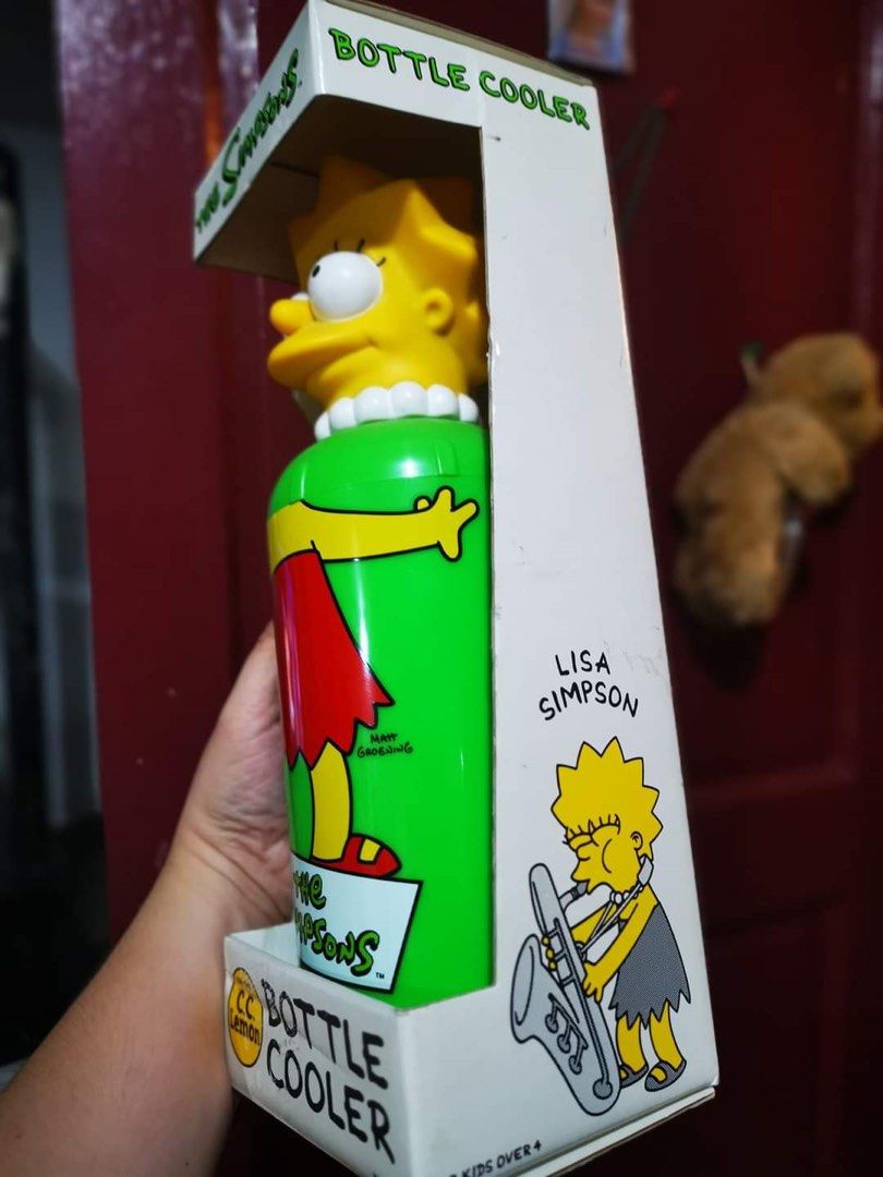 Bart Simpsons Collectible (Category: Vintage Collectibles) located in Cavite. Submitted by strawberryandsunset (Listing ID 1387339150, Image 2). Description: Rare Simpsons Collectible Bottle Cooler Gcash or bdo bank xfer payment For shipping only via Flash Express .