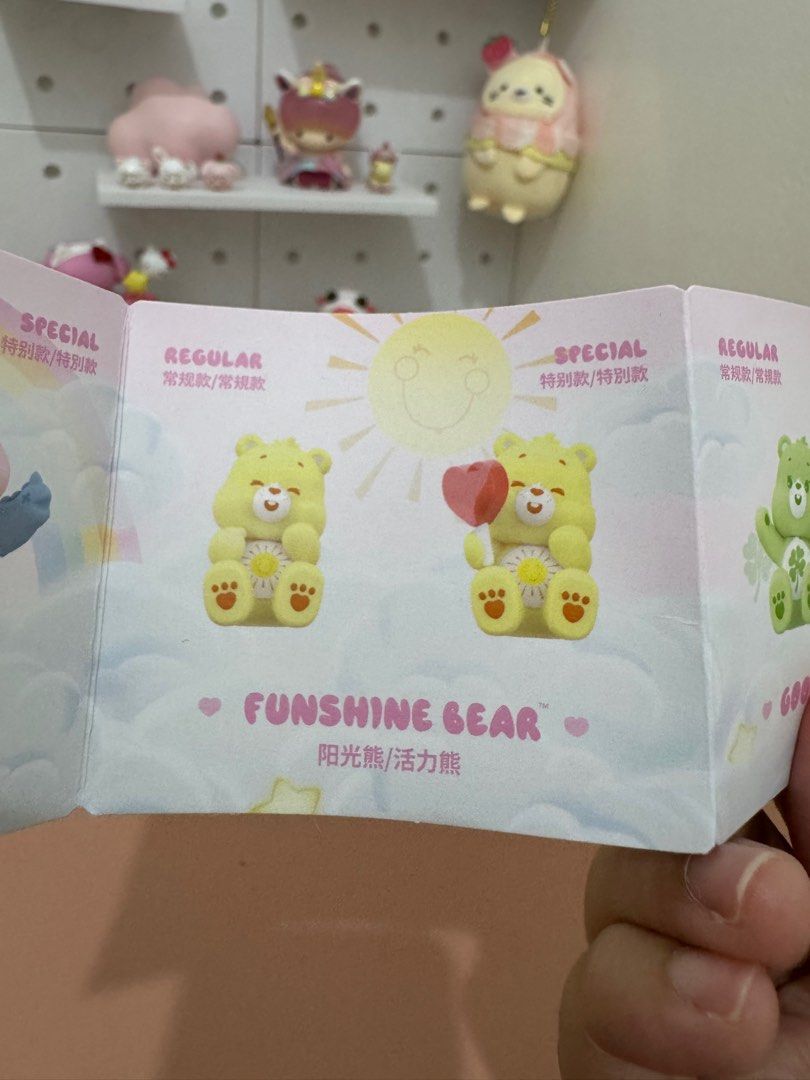 Care Bears Little Things Series Cubby Face (Category: Designer & Blind Box Toys) located in Quezon City. Submitted by lovedthem (Listing ID 1387178823, Image 3). Description: For trading only! Trade to pink case and other care bear colors. Check photos for your trade reference.