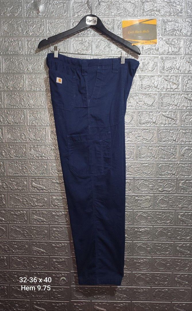 Carhartt Bootcut Ripstop scrub pants (Category: Trousers) located in San Fernando. Submitted by jzysthriftshop (Listing ID 1387226109, Image 3). Description: Carhartt Bootcut Ripstop scrub pants Size 32-36 Length 40 8-pockets excellent condition +SF.
